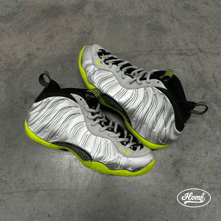 Nike Air Foamposite One ‘Silver Volt Camo’ Size 10 [See Details]